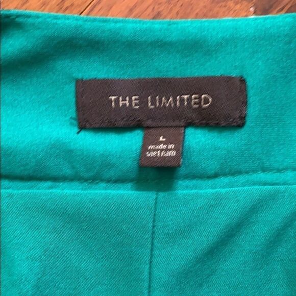 Vintage The Limited green and gold a-line Skirt size Large - Picture 3 of 5